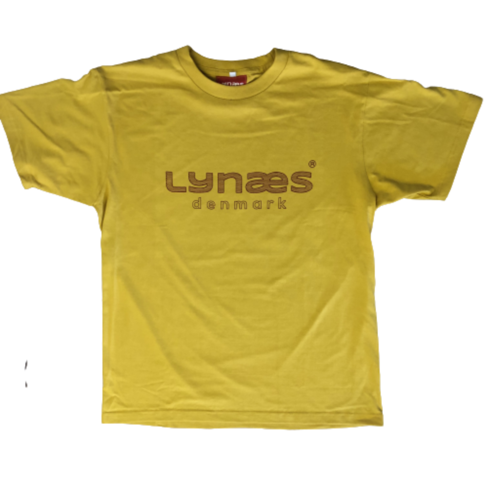 LYNÆS t-shirt, original, gul
