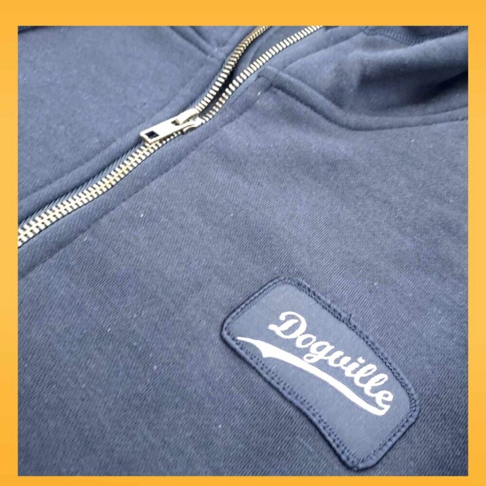 Dogville zip-hoodie, sort